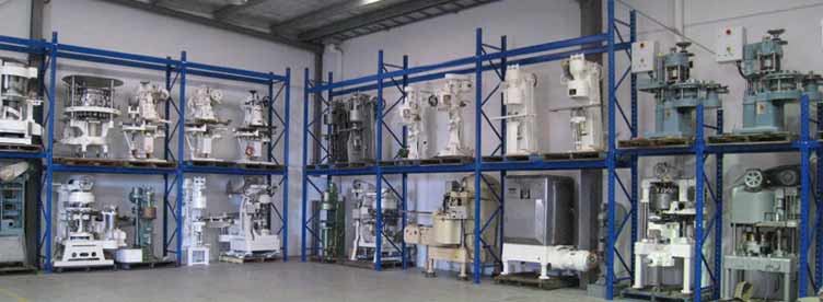 Goetz Factory - Part of our used can seamer stock.